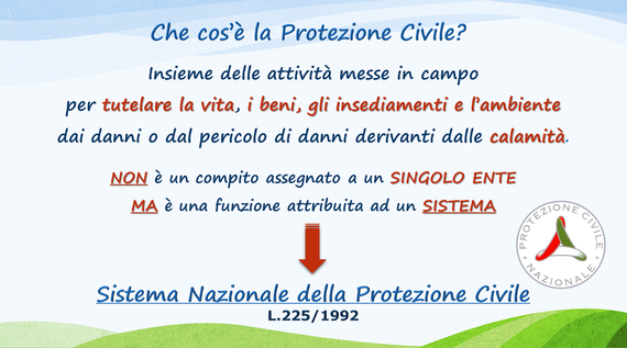 Cos'è la Protezione Civile?